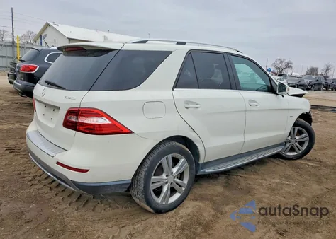 2012 Mercedes-Benz Ml 350 4Matic z USA, uszkodzony, nr VIN 4JGDA5HBXCA044602